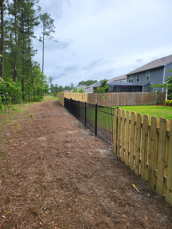 Wood Style Fences