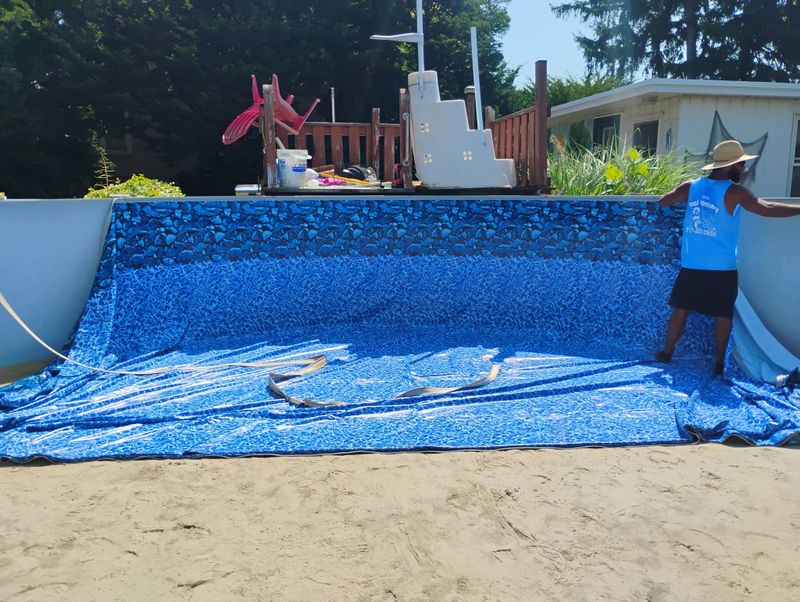 Pool Liner Install