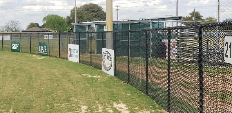 Black Chain Link Fencing