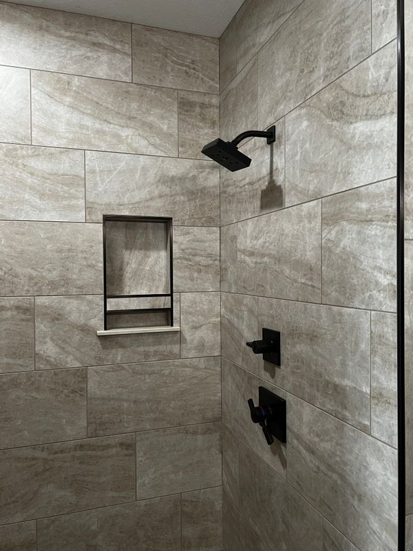 Tile work