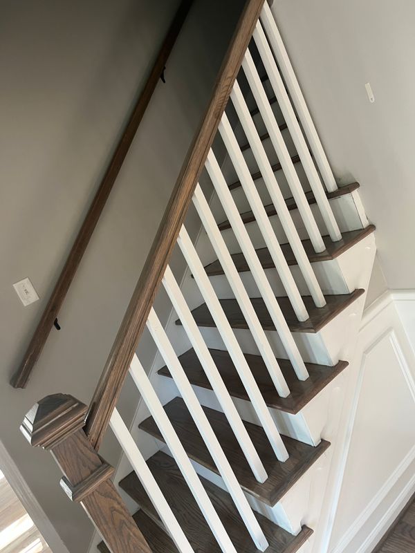 Hand rail refinishing