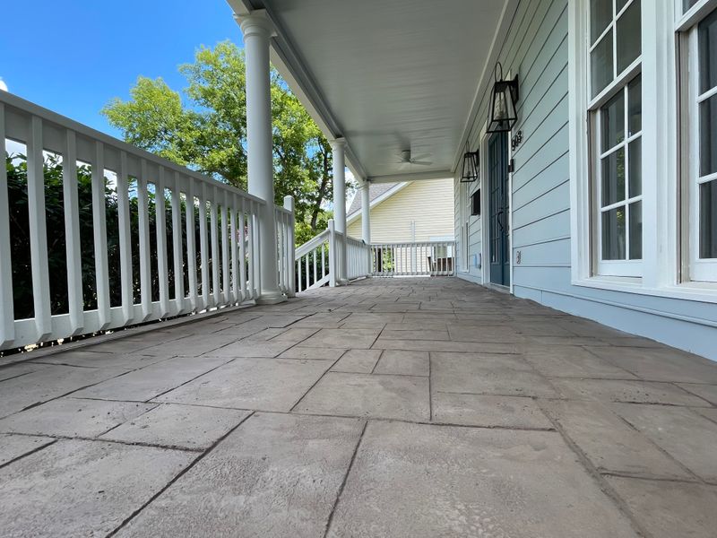Stamped Concrete Installation