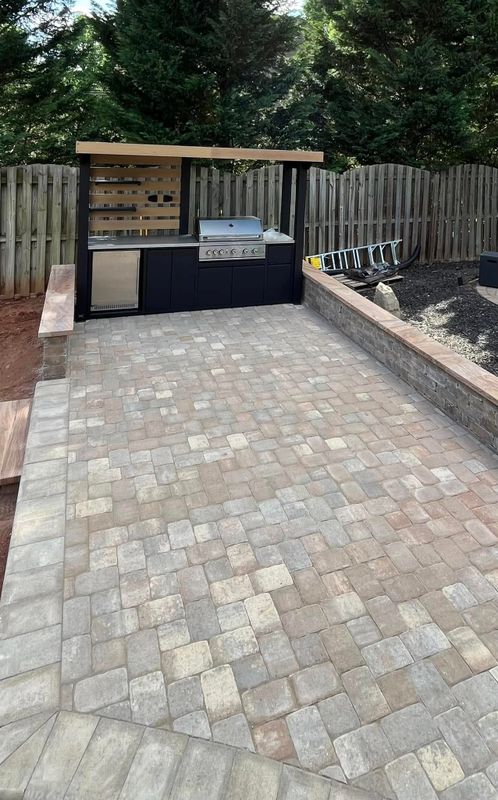 Outdoor Kitchen Construction