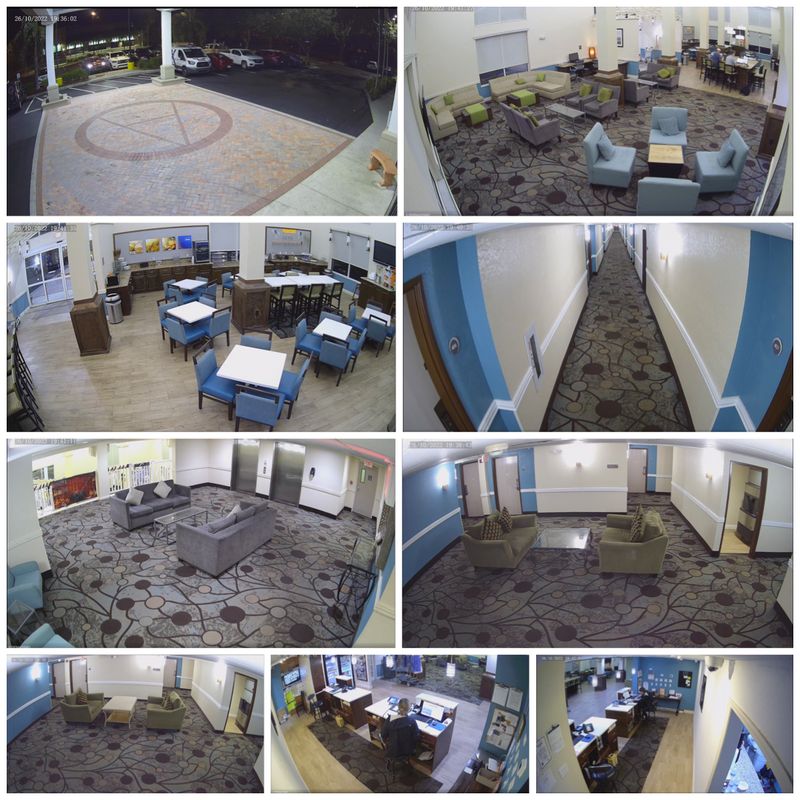 Hotel Security Cameras Installation 