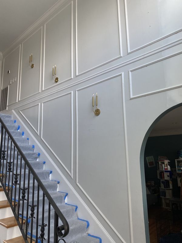 Two-Story Foyer Wall Painting