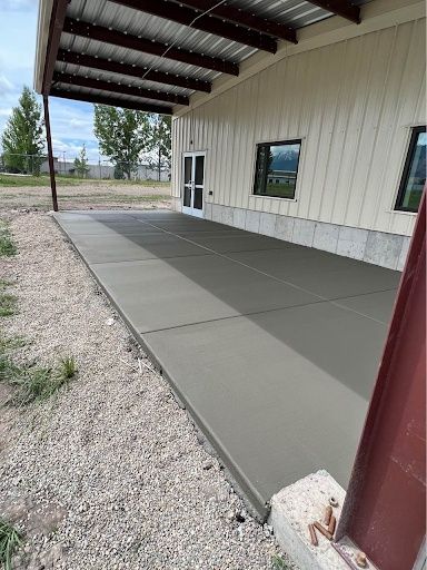 Back Patio/Stamped Color