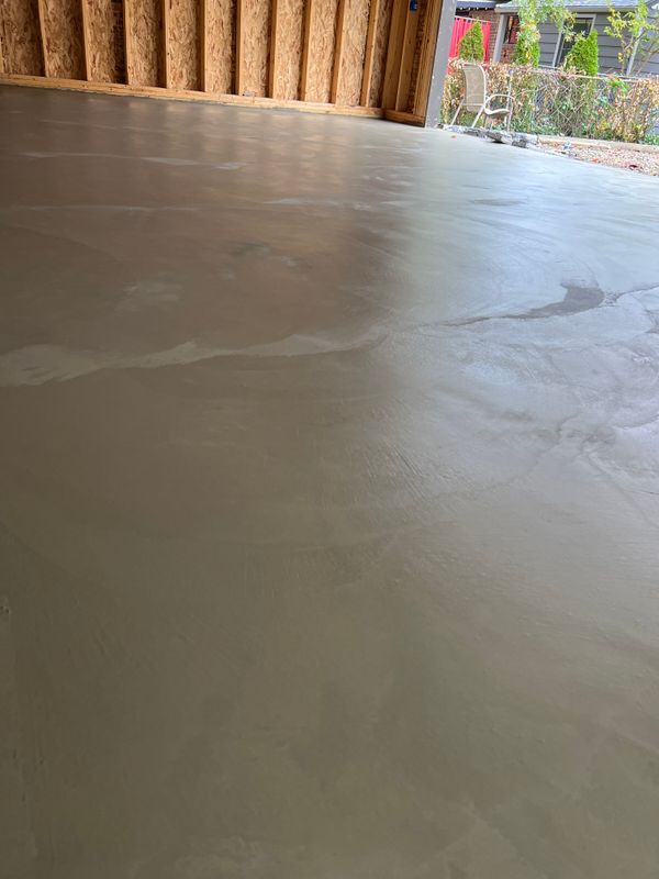 Pole barn floors