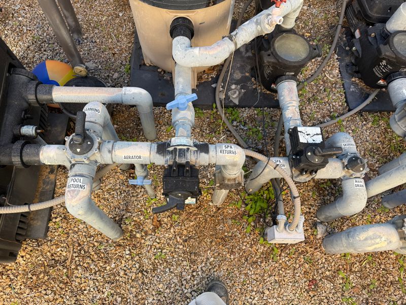 Swimming pool equipment repair