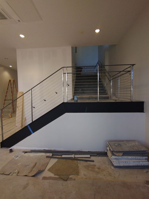 Structural Stair and Rail Erecting