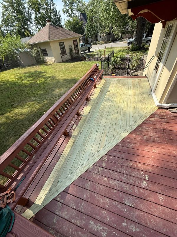 Deck Staining