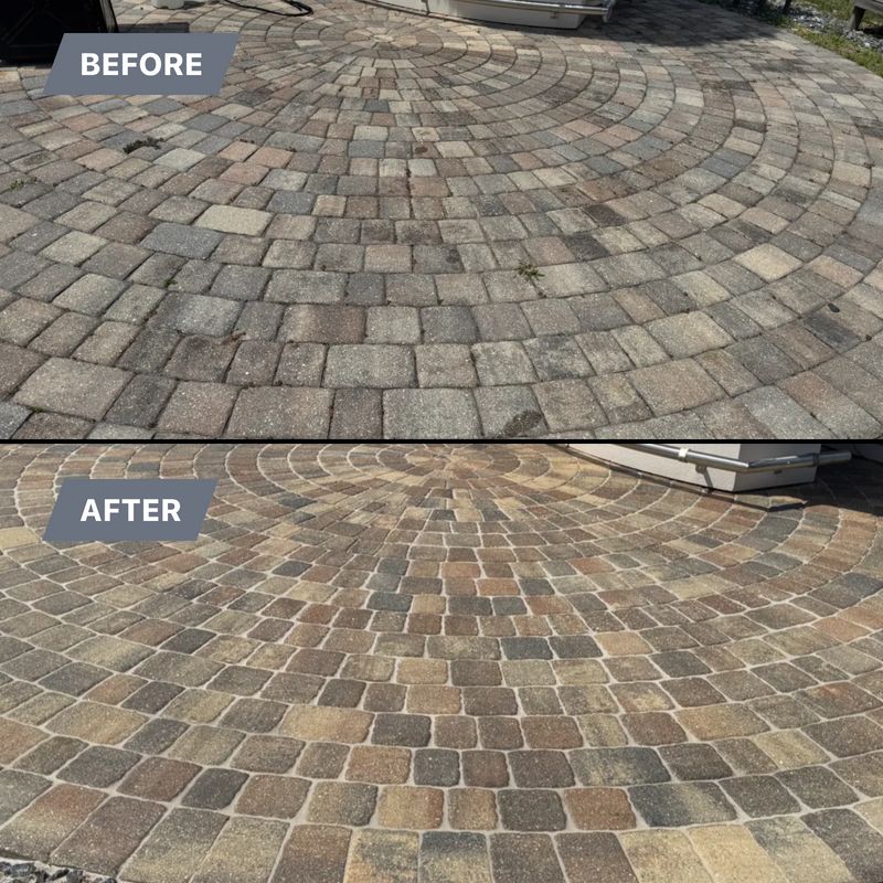 Paver Sealing gallery