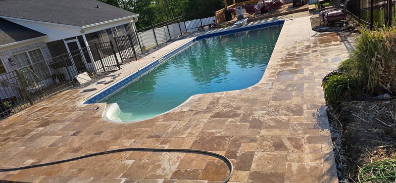 Stamped Concrete Installation