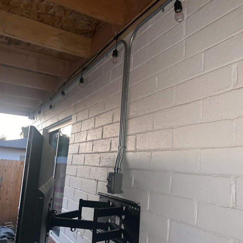 Exterior outlet installations