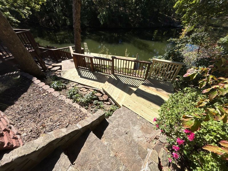 Serene Lakeside Deck Transformation by Natural State Deck Builders