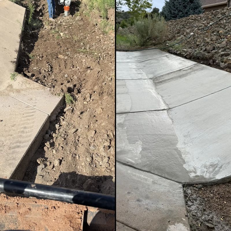 Sidewalk Installation