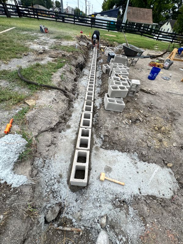 Retaining Wall Construction