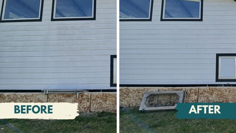 Exterior Washing for a Fredericksburg Mail Kiosk