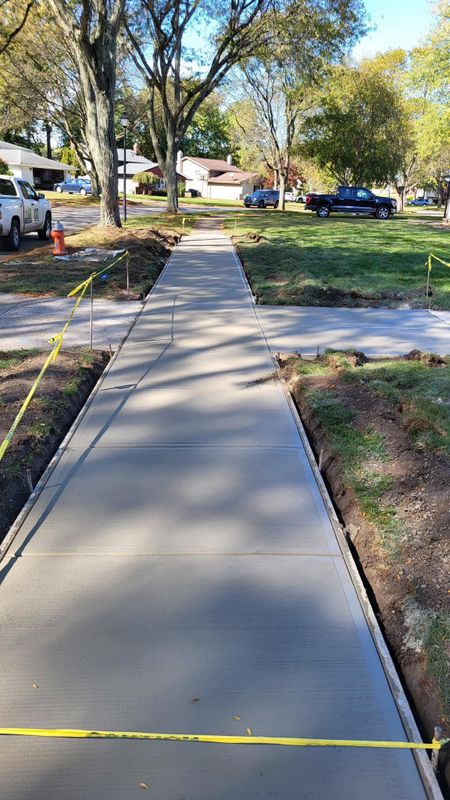Sidewalk Installation