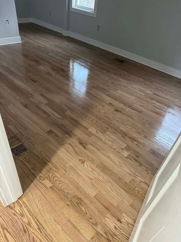 Solid hardwood installation