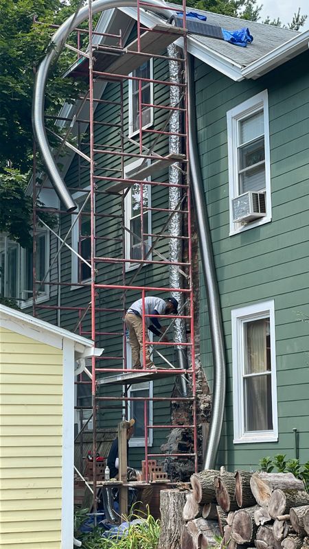 Chimney Liner Installation