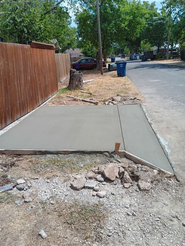 Sidewalk Installation