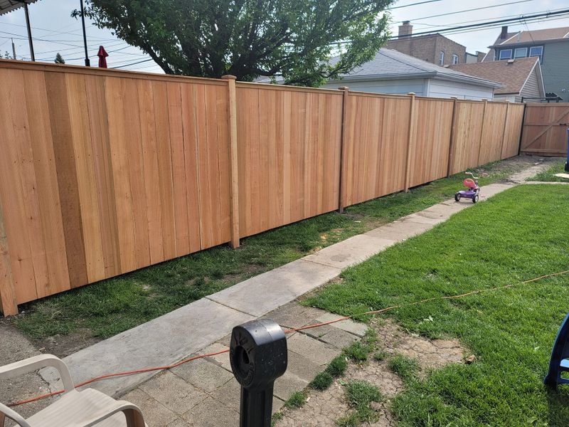 CEDAR WOOD FENCES