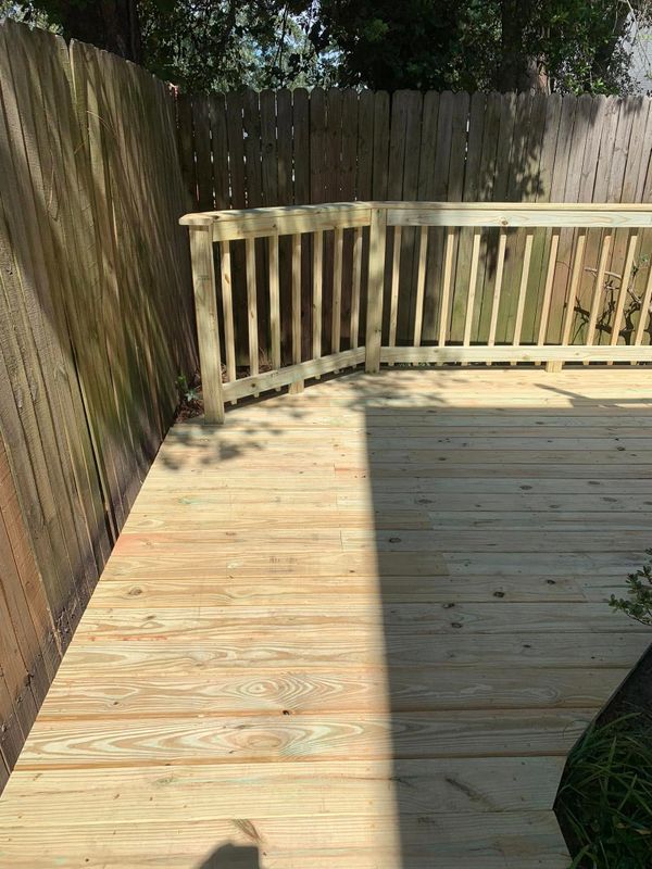 Custom Deck and Patio Construction