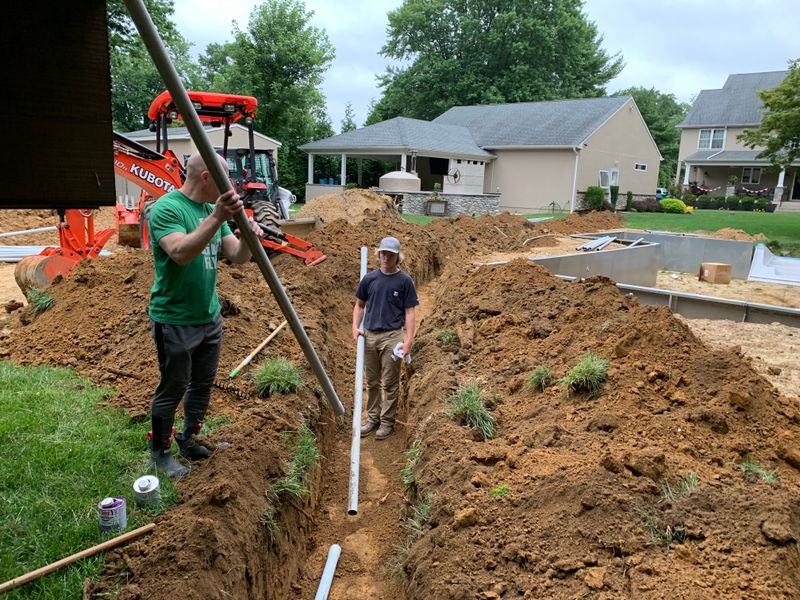 Outdoor French Drains