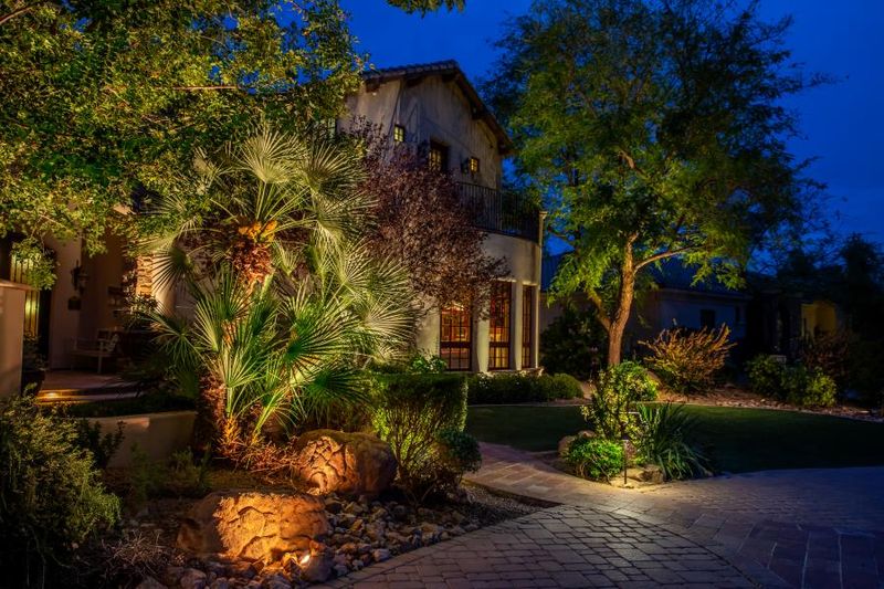 Landscape Lighting and Artificial Turf