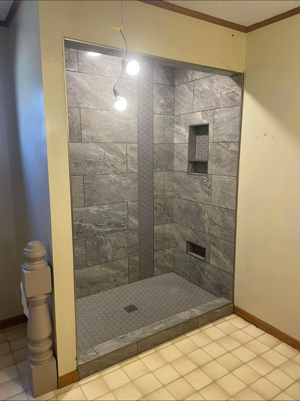 Custom Tile Showers