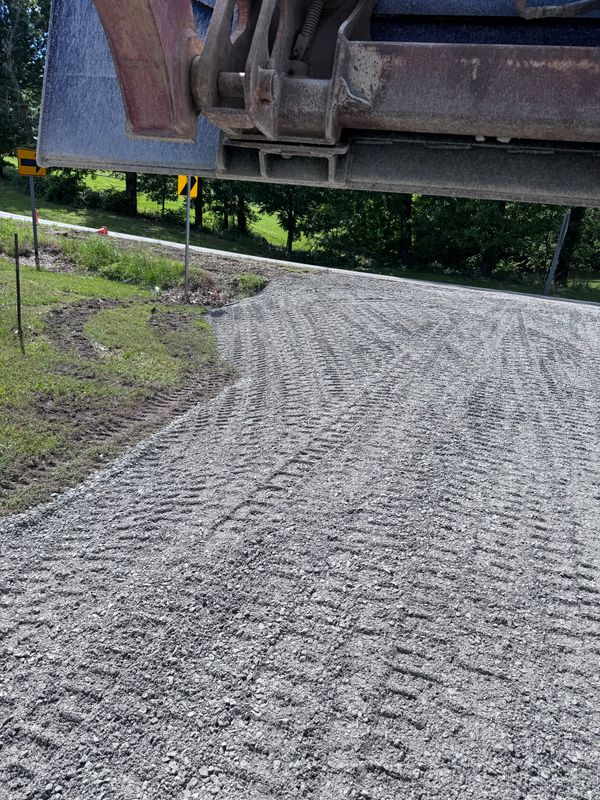 Driveways and parking lots 
