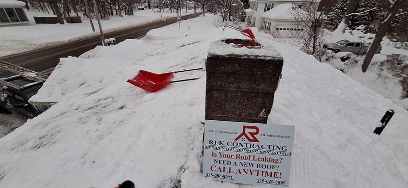 Residential Roofing Snow & Ice Removal Services 