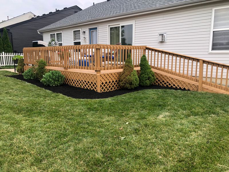 Mulch/Rock Installation