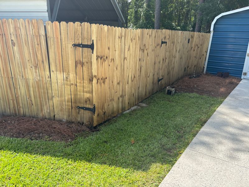 Fence Washing