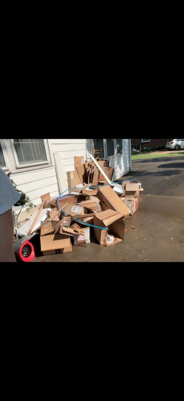 Basement Crawl Space and Garage Cleanout