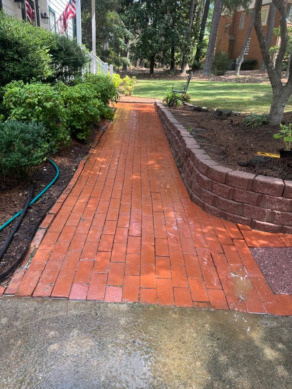 Driveway Pressure Washing