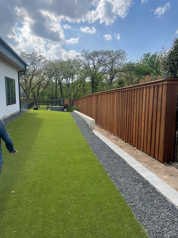 Southlake complete yard inclosure