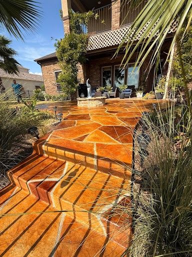 Acid Stained Concrete