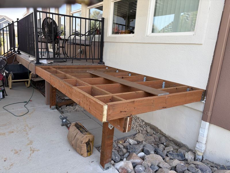 Deck replacement.
