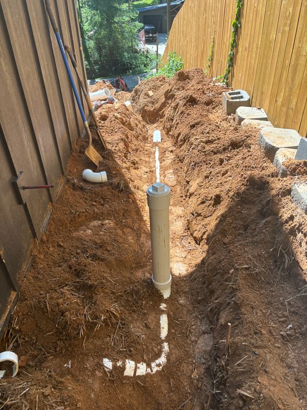 New Sewer-Line