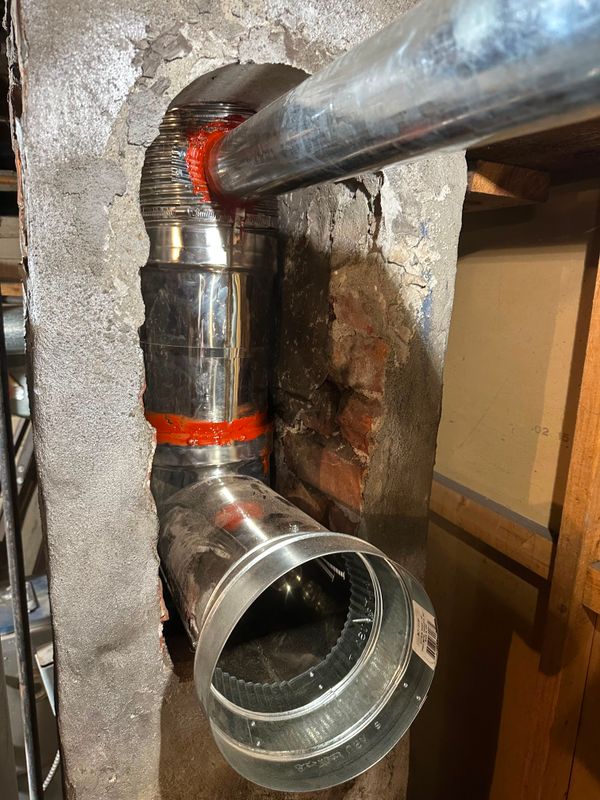 Chimney Liner Installation