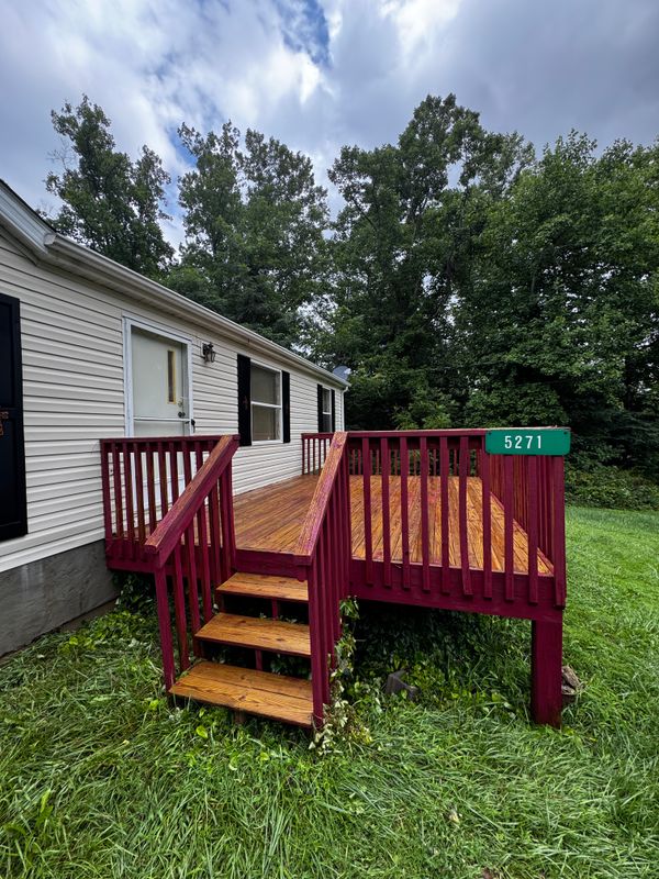 Deck and Patio Cleaning