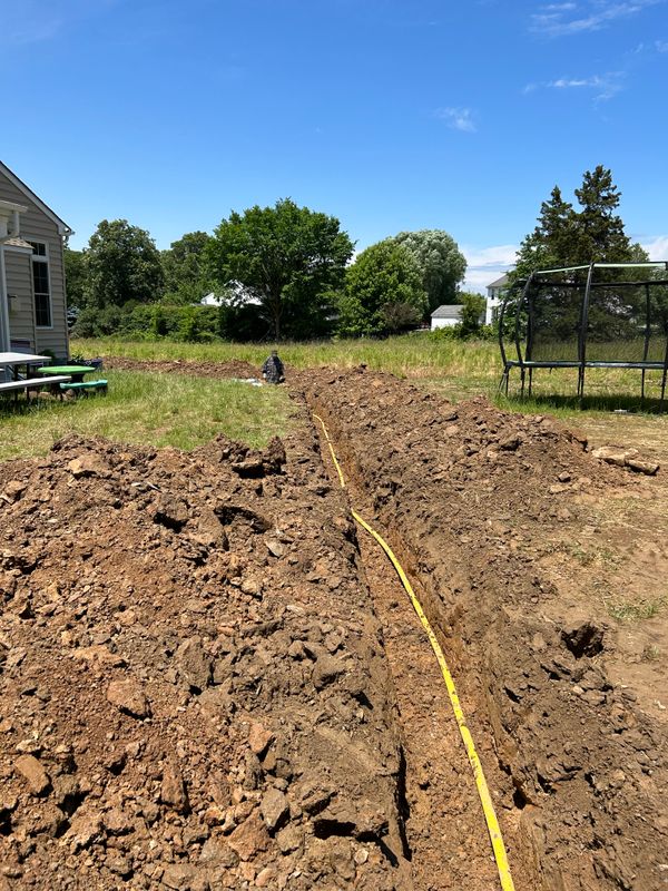 Outdoor French Drains