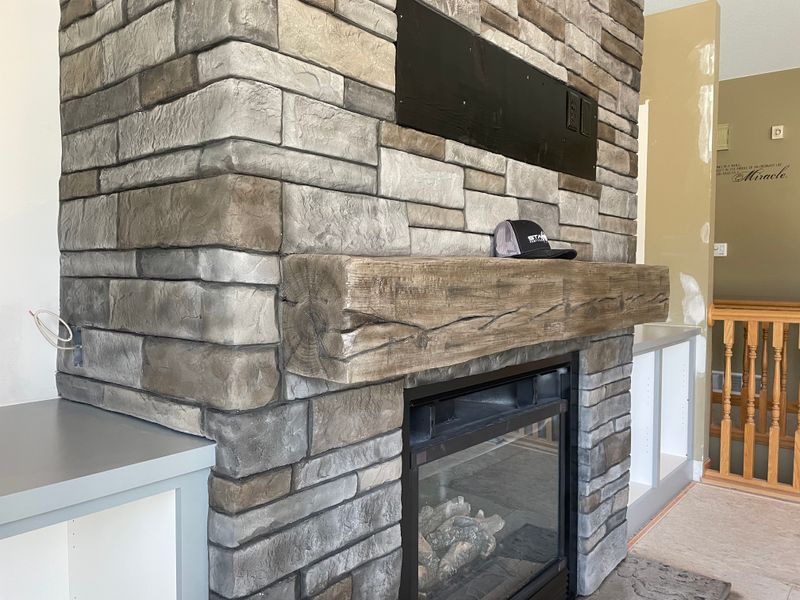 Interior fireplace & feature walls 