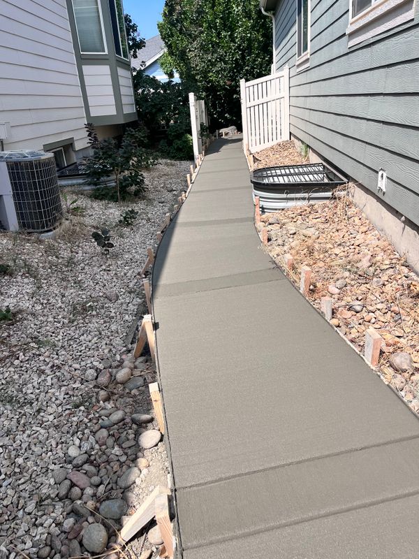 Sidewalk Installation
