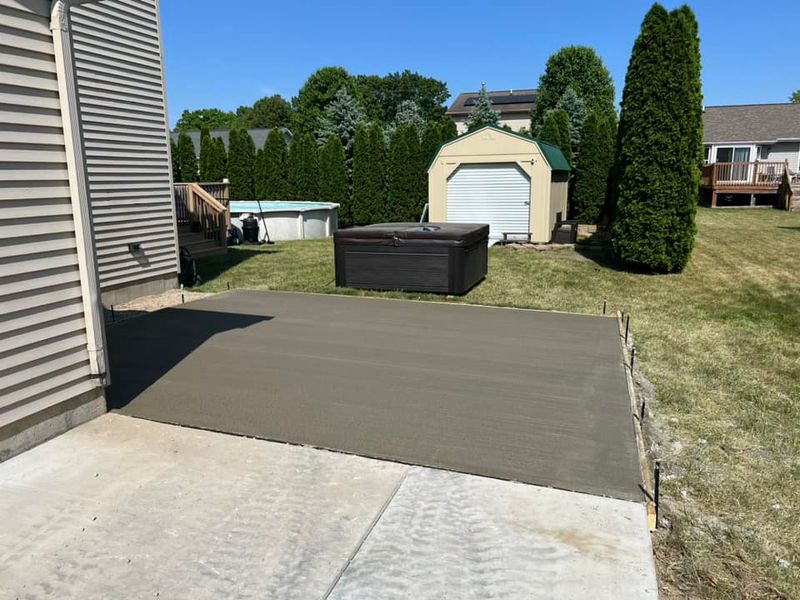 Concrete Patio