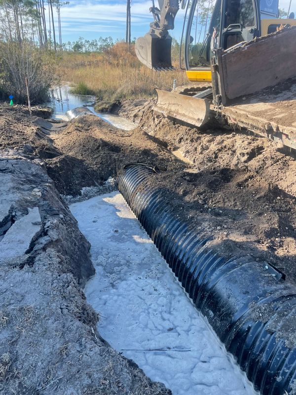 Grade work/ Drainage gallery