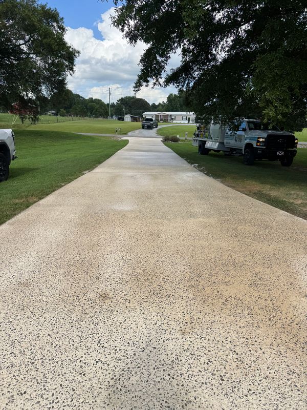 Driveway and Sidewalk Cleaning