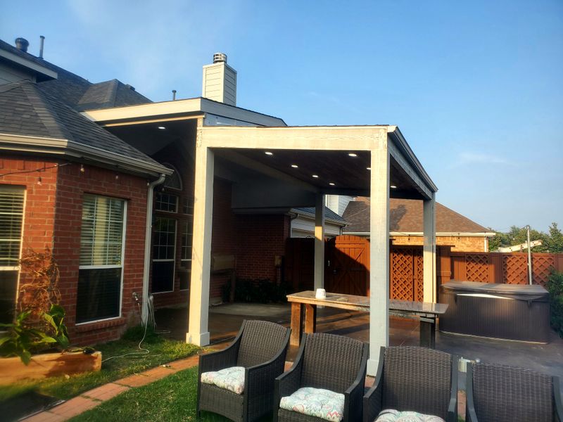 Patio covers and pergolas 