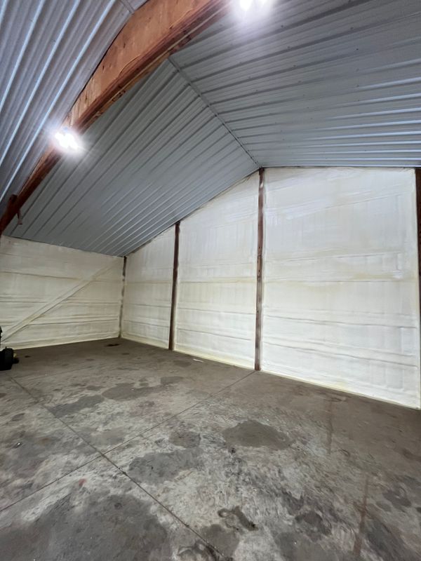 New Home Construction Spray Foam Insulation